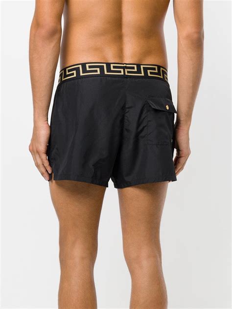 versace swim shorts men's|Versace men's swim trunks.